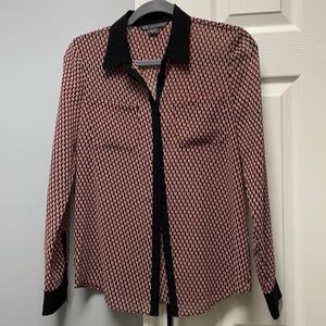 Button down pattern shirt